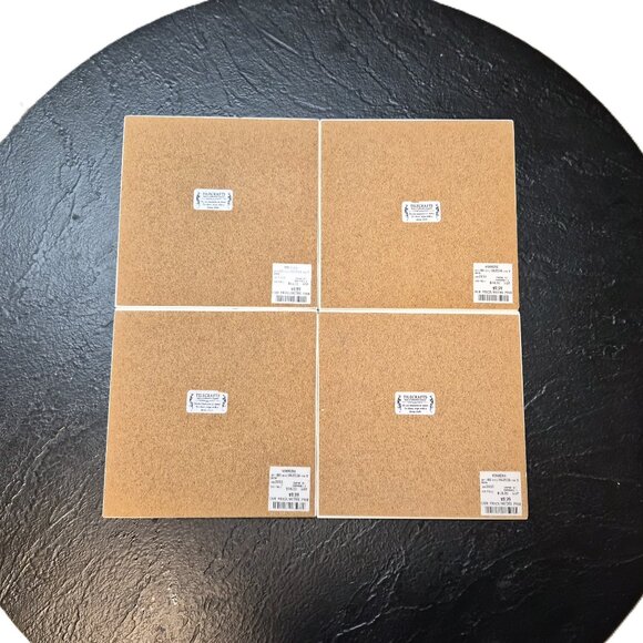 Tilecrafts Cherub Tiles – Set of 4 New Vintage Staffordshire England Decorative - Picture 2 of 4